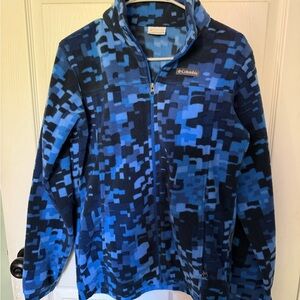 Columbia Women’s Digital Camo Blue Jacket